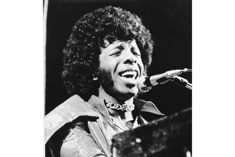 Rock star Sylvester "Sly" Stone of Sly and the Family Stone in 1972.
