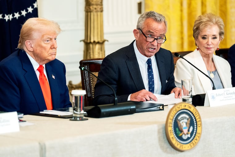 Health and Human Services Secretary Robert F. Kennedy Jr. speaks during a Make America Healthy Again Commission event at the White House on May 22.