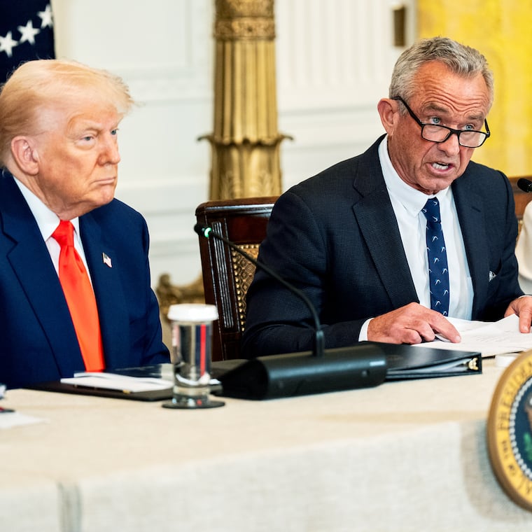 Health and Human Services Secretary Robert F. Kennedy Jr. speaks during a Make America Healthy Again Commission event at the White House on May 22.