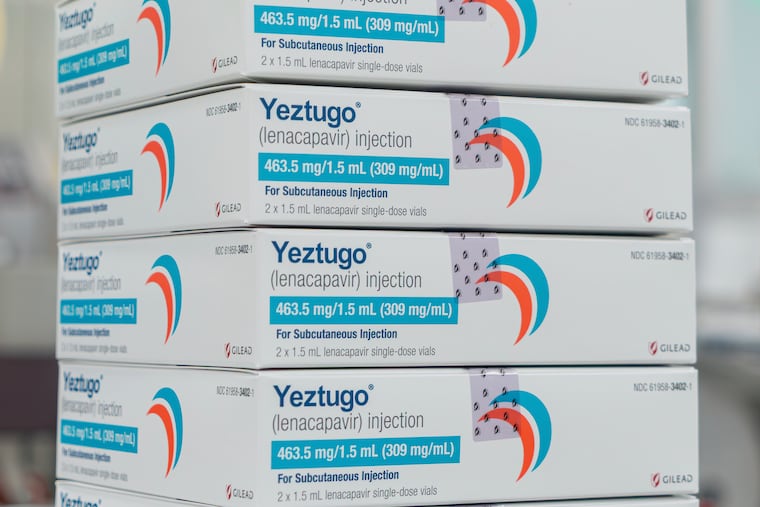 Gilead Sciences HIV prevention medication, Yeztugo, (lenacapvir) at a manufacturing facility in La Verne, Calif., in June 2025. A Temple professor wanted to see if messaging about PrEP, or pre-exposure prophylaxis, the medication used to prevent HIV infection, needed to change based on connection to community.  (Gilead Sciences via AP)