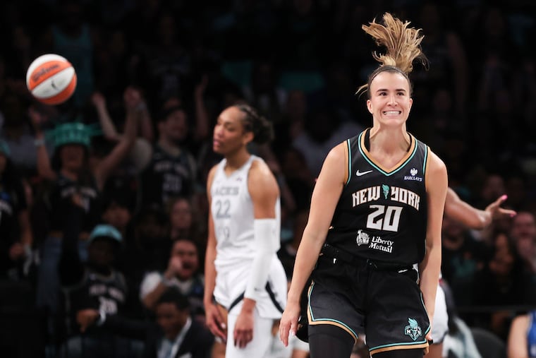 Guard Sabrina Ionescu (20) and the New York Liberty are favored to repeat as WNBA champions, according to oddsmakers.
