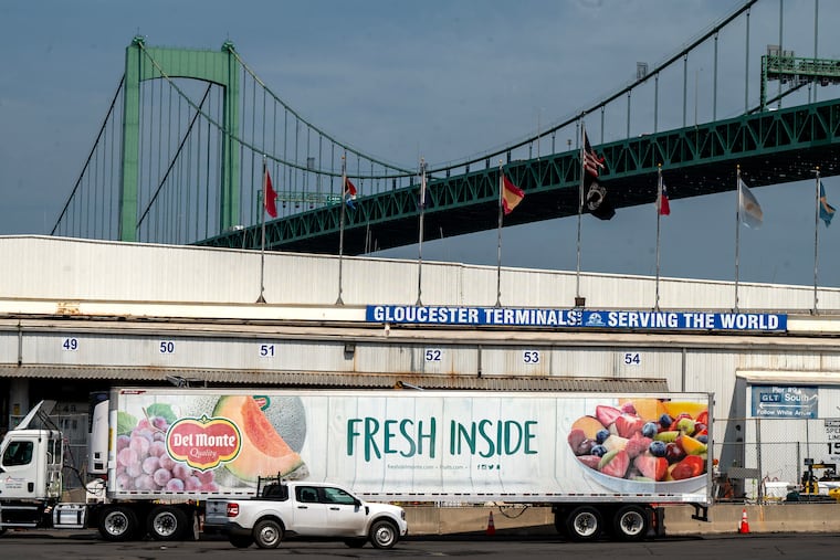 Holt Logistics' Gloucester Terminal in Gloucester City, N.J. Crowley Corp. is starting the first regular modern cargo service between Central America and the Philadelphia area.