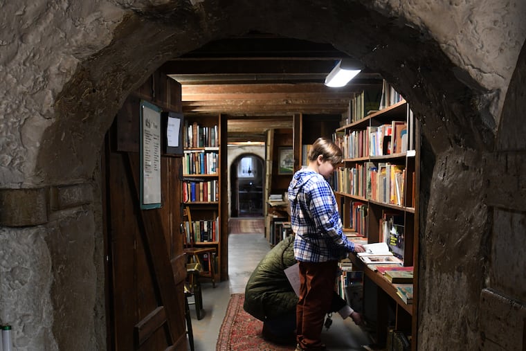 The expanse of the miles of aisles containing books is clearly not an illusion as doorway after doorway opens to another room at Baldwin's Book Barn in West Chester.