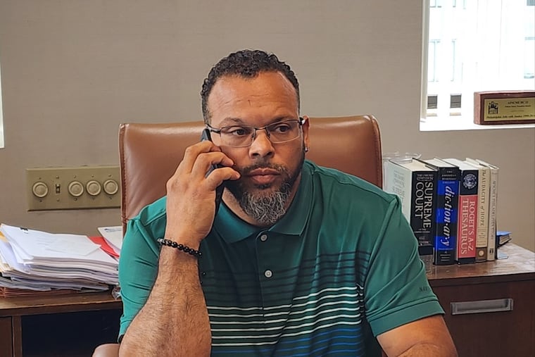 Greg Boulware was sworn in as president of the American Federation of State, County and Municipal Employees District Council 33 on Tuesday.