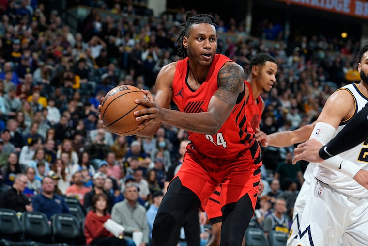 Jabari Walker, left, averaged 6.2 points, 4.5 rebounds and 16.3 minutes in 188 games – with 24 starts – over three seasons in Portland.