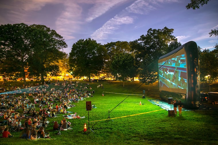 Watch free movies at Clark Park this summer.